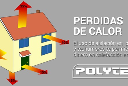 Perdida de calor evítala con Poliuretano